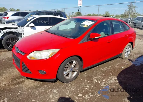 2014 Ford Focus Se из США, поврежденный, VIN 1FADP3F27EL271821